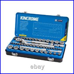 KINCROME 52 PC 1/4 Drive METRIC & IMPERIAL Tool & Accessories Socket Set K28016