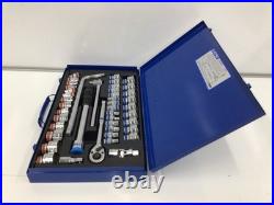 KT Pro A4505CR 43PC 1/2 Dr. 6pt SAE+MET Chrome Socket Set