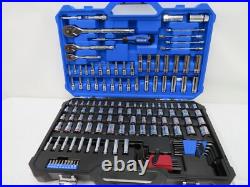 K. Balt 154-Piece Standard (SAE) and Metric Polished Chrome Mechanics Tool Set K. Balt 154-Piece Standard (SAE) and Metric Polished Chrome Mechanics Tool Set