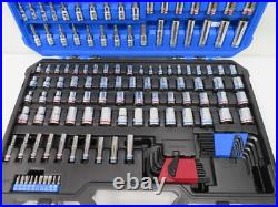 K. Balt 154-Piece Standard (SAE) and Metric Polished Chrome Mechanics Tool Set K. Balt 154-Piece Standard (SAE) and Metric Polished Chrome Mechanics Tool Set