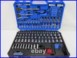 K. Balt 154-Piece Standard (SAE) and Metric Polished Chrome Mechanics Tool Set K. Balt 154-Piece Standard (SAE) and Metric Polished Chrome Mechanics Tool Set
