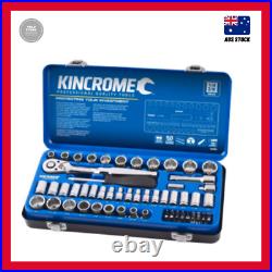 Kincrome 1/4 & 3/8 Drive Metric and Imperial Socket Set 61 Piece