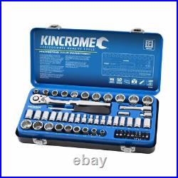 Kincrome 1/4 & 3/8 Drive Metric and Imperial Socket Set 61 Piece