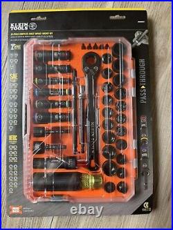 Klein Tools 39 Piece Impact Socket Set 65500KNECT SAE Metric