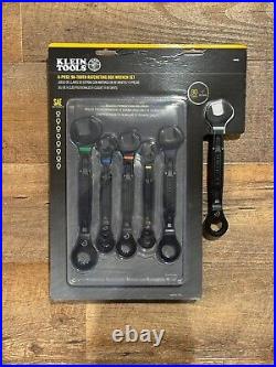 Klein Tools Metric & SAE 16 pc Ratcheting Wrench Set 69408MG & 69408G