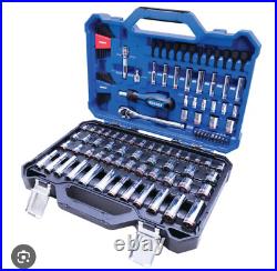 Kobalt 118 Piece Metric & SAE Mechanics Tool Set NEW