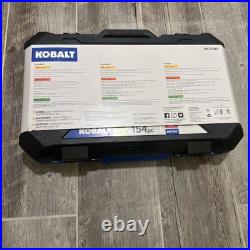 Kobalt 154 -Piece Standard (SAE) and Metric Mechanics Tool Set with Hard Case