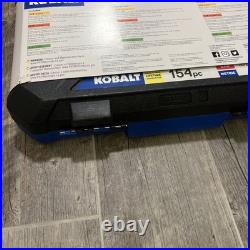 Kobalt 154 -Piece Standard (SAE) and Metric Mechanics Tool Set with Hard Case