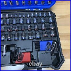 Kobalt 154-Piece Standard (SAE) and Metric Polished Chrome Mechanics Tool Set