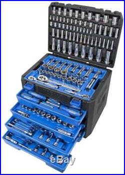 Kobalt 189-Piece Standard (SAE) and Metric Polished Chrome Mechanic's Tool Set