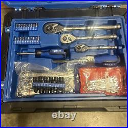 Kobalt 227-Piece Standard SAE & Metric Polished Chrome Tool Set Missing Pieces