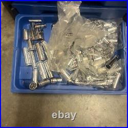 Kobalt 227-Piece Standard SAE & Metric Polished Chrome Tool Set Missing Pieces