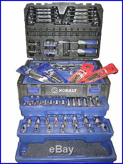 Kobalt 227-Piece Standard (SAE) and Metric Mechanic's Tool Set with Hard Case
