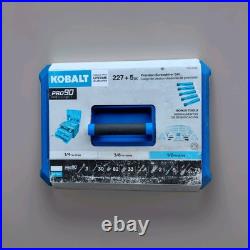 Kobalt 227-Piece Standard (SAE) and Metric Polished Chrome Mechanic's Tool Set