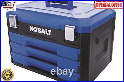 Kobalt 232-PCS Standard SAE and Metric Polished Chrome Mechanics Tool Sets NEW