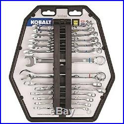 Kobalt 24-Piece 12-Point Standard (SAE) and Metric Combination Wrench Set