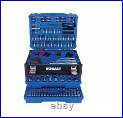 Kobalt 297 Pc Mechanics Tool Set SAE/Metric NEW Open Box Complete with Case