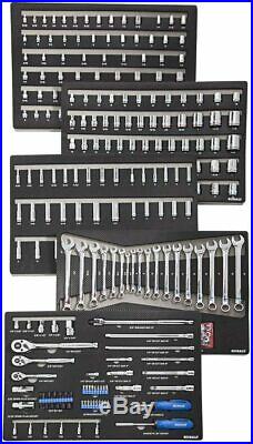 Kobalt 300 Piece Mechanic's Tool Set Standard (SAE) and Metric Polished Chrome