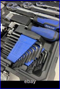 Kobalt 309-Piece Standard (SAE) and Metric Combination Polished Chrome Mechanics Kobalt 309-Piece Standard (SAE) and Metric Combination Polished Chrome Mechanics