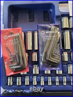Kobalt 309-piece Metric SAE M Tool Set Socket Wrench 1/4 -3/8