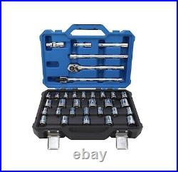 Kobalt 33-pc 1/2 Drive (SAE) & Metric Polished Chrome Mechanics Tool Set Kobalt 33-pc 1/2 Drive (SAE) & Metric Polished Chrome Mechanics Tool Set