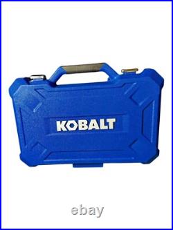 Kobalt 55-Piece Standard (SAE) and Metric Polished Chrome Mechanics Tool Set Kobalt 55-Piece Standard (SAE) and Metric Polished Chrome Mechanics Tool Set