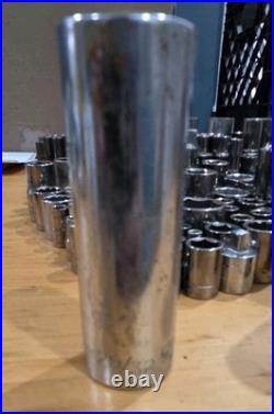 Lot Of 154 Craftsman Sockets, Standard And Metric, Vintage And Modern