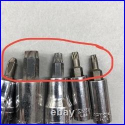 Lot of 197 Mixed Sockets Craftsman SK Lisle Metric SAE 1/4 3/8 1/2 Drive USA