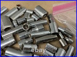 Lot of 207 USA Craftsman Sockets