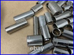 Lot of 207 USA Craftsman Sockets