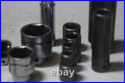 Lot of 50 MAC Tools 3/8 & 1/2 Inch Drive Sockets ALL Different SAE & Metric