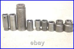 Lot of 50 MAC Tools 3/8 & 1/2 Inch Drive Sockets ALL Different SAE & Metric
