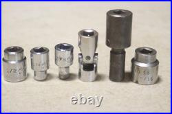 Lot of 50 MAC Tools 3/8 & 1/2 Inch Drive Sockets ALL Different SAE & Metric