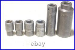Lot of 50 MAC Tools 3/8 & 1/2 Inch Drive Sockets ALL Different SAE & Metric