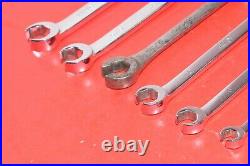 MAC 6pc 5/16 11/16 Standard SAE Open End Flare Nut Flank Line Wrench Set
