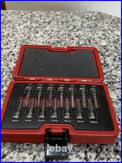 MAC Tools SXH14RBRT 14 Piece 3/8 Drive SAE & Metric Hex Driver Set