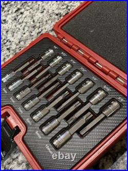 MAC Tools SXH14RBRT 14 Piece 3/8 Drive SAE & Metric Hex Driver Set