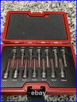 MAC Tools SXH14RBRT 14 Piece 3/8 Drive SAE & Metric Hex Driver Set