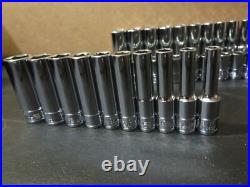 MATCO SILVER EAGLE 1/4 DRIVE 20-PC SAE and 26-pc metric 6 point SOCKETS New