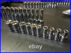 MATCO SILVER EAGLE 1/4 DRIVE 20-PC SAE and 26-pc metric 6 point SOCKETS New