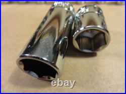 MATCO SILVER EAGLE 1/4 DRIVE 20-PC SAE and 26-pc metric 6 point SOCKETS New