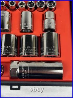 MINT RARE SEARS Craftsman 60pc Mechanics Tool Set 34060 SAE & Metric USA READ