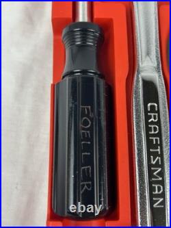 MINT RARE SEARS Craftsman 60pc Mechanics Tool Set 34060 SAE & Metric USA READ