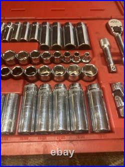 Mac SAE Metric 44Pc 3/8 Drive General Service Set Ratchet Socket Case