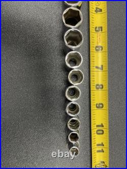 Mac Tools 3/8 Drive SXIM136TR Mid-length Socket Set Metric 13 Piece, Semi Deep Mac Tools 3/8 Drive SXIM136TR Mid-length Socket Set Metric 13 Piece, Semi Deep