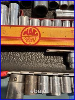 Mac Tools Lot USA Vintage Air, Sockets, Wrenches And Much More