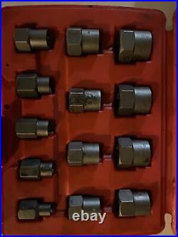 Matco 13 Piece Bolt Extractor Socket Set MBX13 8mm to 19mm 1/4 to 3/4 3/8 Dr