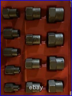 Matco 13 Piece Bolt Extractor Socket Set MBX13 8mm to 19mm 1/4 to 3/4 3/8 Dr
