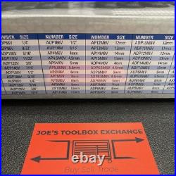 Matco 71 Pc 1/4 Dr Metric & Sae 6 Pt Standard + Deep Impact Socket Set Sap716v