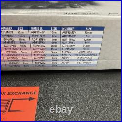 Matco 71 Pc 1/4 Dr Metric & Sae 6 Pt Standard + Deep Impact Socket Set Sap716v